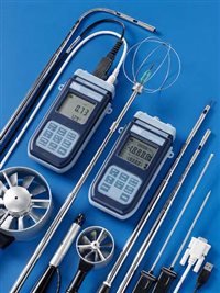 Prístroj na meranie rýchlosti vetra - anemometer